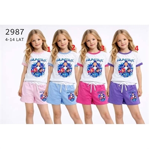 Komplet dziewczęcy 4-14 lat
