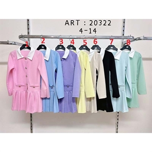 Sukienka dziewczęca (4-14)