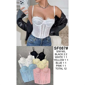 Top gorsetowy damski  S/M-M/L