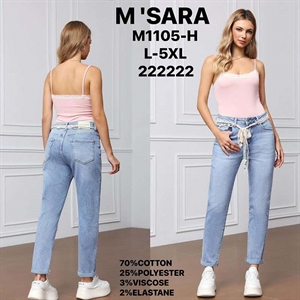 Jeansy damskie M'sara  L-5XL