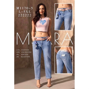 Jeansy damskie M'sara  L-5XL