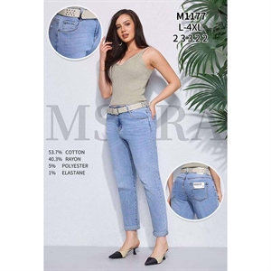 Jeansy damskie M'sara  L-4XL
