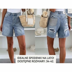 Spodenki jeansowe damskie  34-42