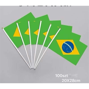 Flaga - Brazylia 20x28cm