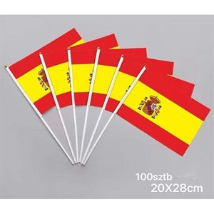 Flaga - Hiszpania 20x28cm