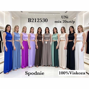 Spodnie szerokie nogawki damskie