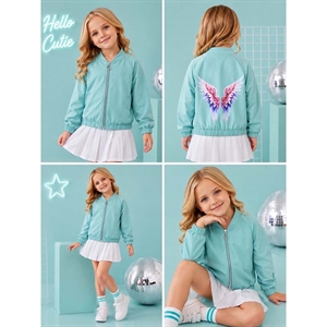 Bluza cienka rozpinana na zamek  6-16 lat