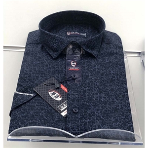 Koszula męska z krótkim rękawem produkt Turecki M-3XL