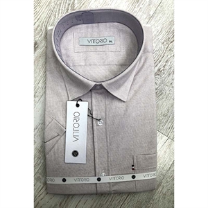 Koszula męska z krótkim rękawem produkt Turecki M-3XL