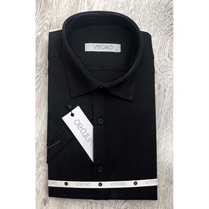 Koszula męska z krótkim rękawem produkt Turecki M-3XL