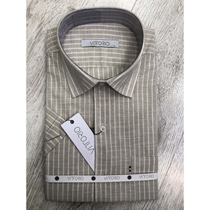 Koszula męska z krótkim rękawem produkt Turecki M-3XL