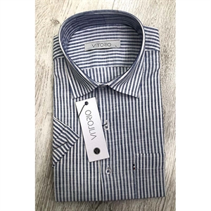 Koszula męska z krótkim rękawem produkt Turecki M-3XL