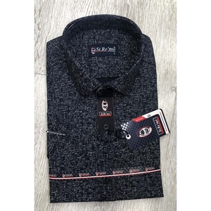 Koszula męska z krótkim rękawem produkt Turecki M-3XL