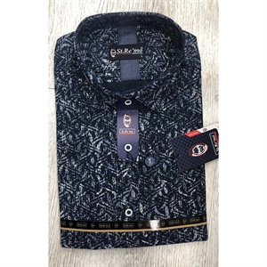 Koszula męska z krótkim rękawem produkt Turecki M-3XL