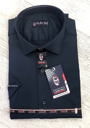 Koszula męska z krótkim rękawem produkt Turecki M-3XL