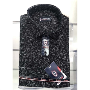 Koszula męska z krótkim rękawem produkt Turecki M-3XL