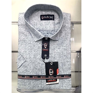 Koszula męska z krótkim rękawem produkt Turecki M-3XL