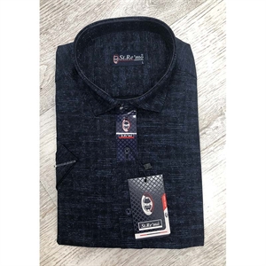 Koszula męska z krótkim rękawem produkt Turecki M-3XL
