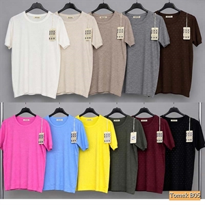 Sweter damski z krótkim rękawem
