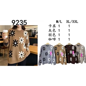 Sweter damski okrągły  M-2XL
