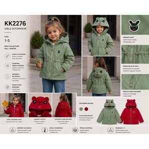 Kurtka dziewczęca  1-5 lat