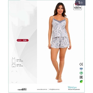 Piżama damska wiskoza produkt Turecki  M-XL