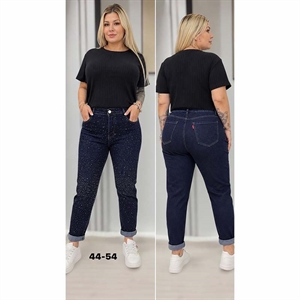 Jeansy z cekinami  44-54