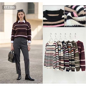 Sweter damski okrągły