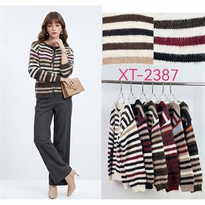 Sweter damski w paski