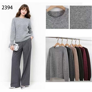 Sweter damski okrągły
