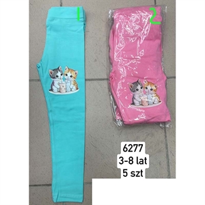 Legginsy dziewczęce produkt Turecki  3-8 lat
