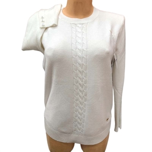 Sweter damski okrągły M/L-XL/2XL