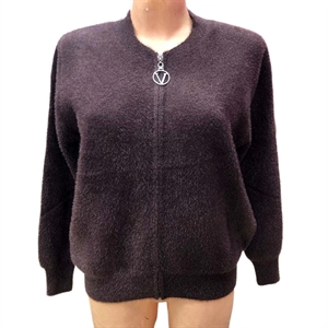 Sweter damski rozpinany na zamek M/L-XL/2XL