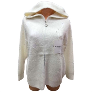 Sweter damski rozpinany na zamek M/L-XL/2XL