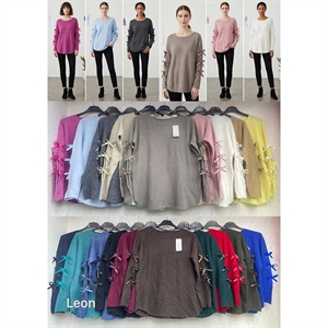 Sweter damski okrągły