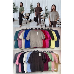 Sweter damski z krótkim rękawem