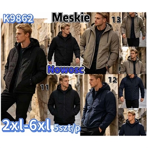 Kurtka męska  2XL-6XL