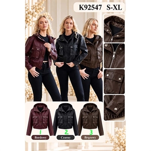 Kurtka skórzana damska  S-XL