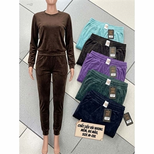 Spodnie welurowe damskie  M-2XL