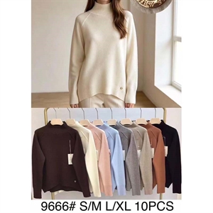 Sweter damski z półgolfem  S/M-L/XL