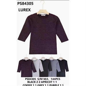 Sweter damski okrągły  S/M-M/L