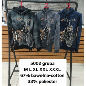 Bluza gruba męska produkt Turecki  M-3XL