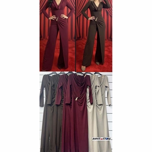 Kombinezon damski z długim rękawem produkt Włoski