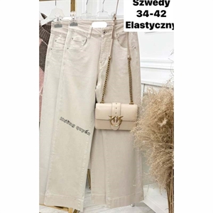 Jeansy szerokie nogawki  34-42
