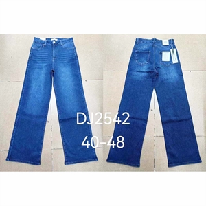 Jeansy szerokie nogawki  40-48