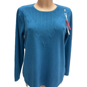 Sweter damski okrągły L/XL 2XL/3XL