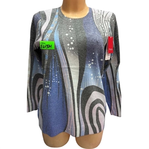 Sweter damski okrągły M-3XL