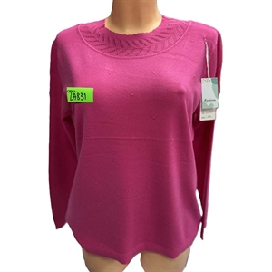 Sweter damski okrągły L/XL 2XL/3XL