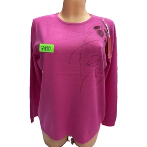 Sweter damski okrągły L/XL 2XL/3XL