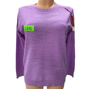 Sweter damski okrągły L/XL 2XL/3XL